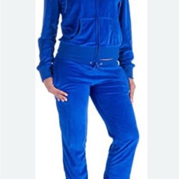 Juicy Couture Y2K Royal Blue Tracksuit No Flaws - Picture 14 of 14